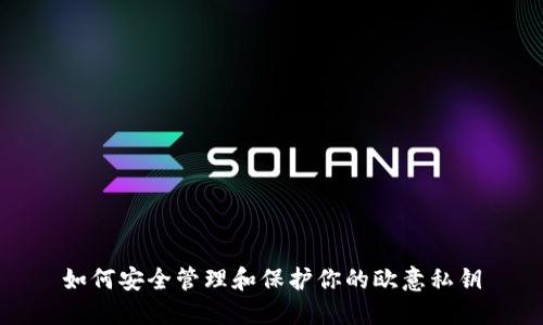 如何安全管理和保护你的欧意私钥